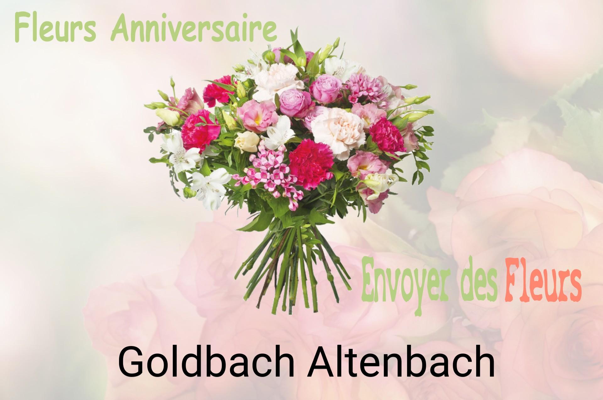 Bouquet de fleurs d’anniversaire livré à Goldbach-Altenbach